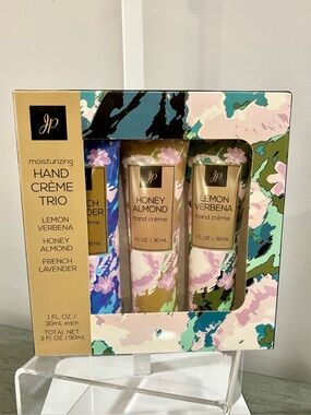 Moisturizing Hand Crème Trio — Lemon Verbena, Honey Almond, French Lavender